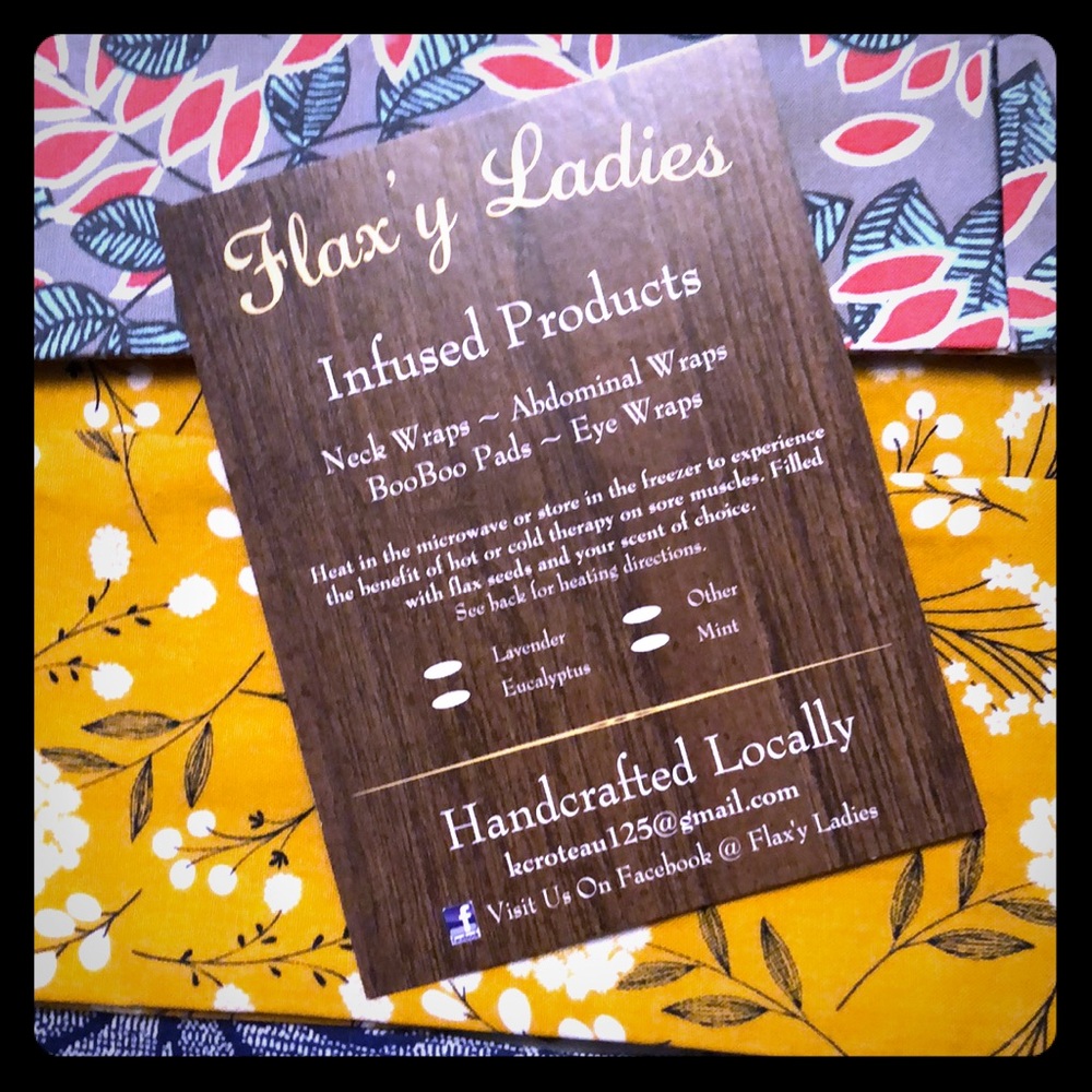 Combo Set - Lavender Infused Neckwrap & Eye Wrap